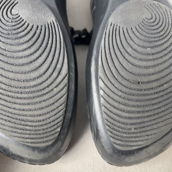 Naot Shoes Womens 11 11.5 Mary Jane Black Leather 42 Rubber - Picture 9 of 10